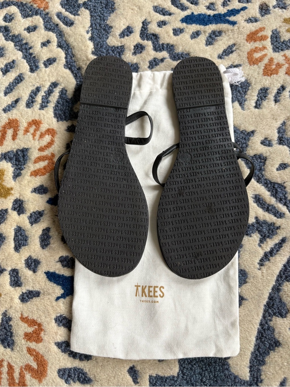TKEES Sarit Sandal in Black - Picture 11 of 16